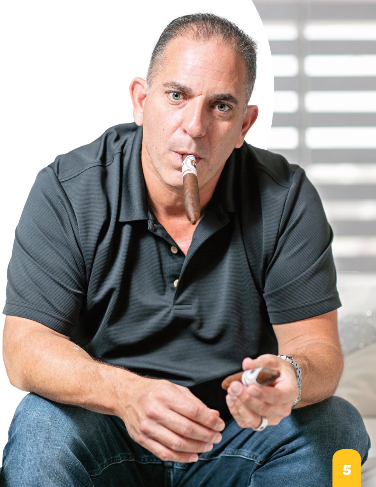 Yaniv Erez — Cigar Lifestyle Portrait, Founder of Erez Premium Cigars